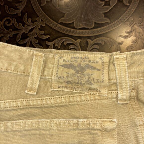 Men’s Polo Ralph Lauren Workman’s Manufacturing Co. Jeans Adult 38x30 Vintage - Picture 1 of 10